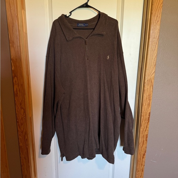 Polo by Ralph Lauren Men's Brown Sweater Size 3xl Big and Tall - Picture 1 of 5